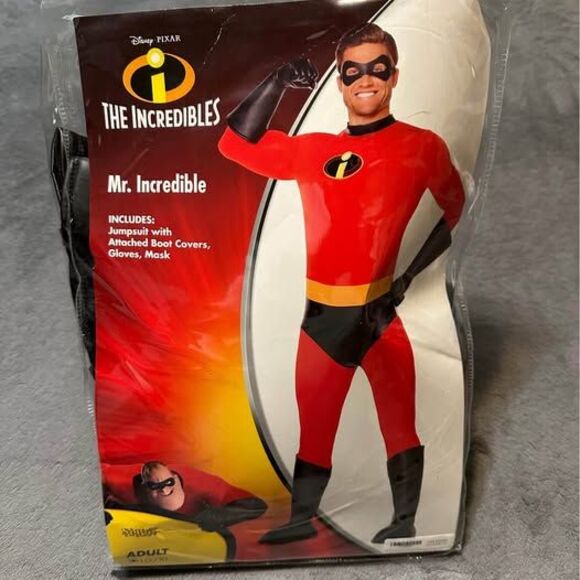Disney The Incredibles- Mr. Incredible Halloween Costume (Adult) - Picture 2 of 4